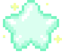 Star Blue Green Discord Emoji