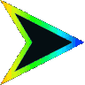 ArrowRightGlow animated emote from Fire Zone