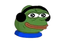 Headset Pepe Discord Emoji