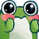 w_froggieBlush Discord Emoji