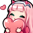 ZeroTwoHeart Discord emoji