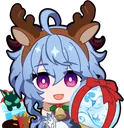 Ganyu_reindeer