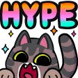 Cat Hype cathype Discord Emoji