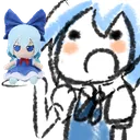 cirnoBakaFumo Discord Emoji