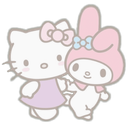 zcutehellomelodyHug Discord emoji
