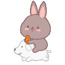 AP2Uxvbunnyriding Discord emoji