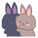 AP2Uxvbunnylovinghug Discord emoji