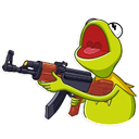 kermit_ak47 Discord emoji