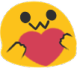 BlobLove Discord emoji