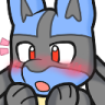 LucarioBlush Discord emoji