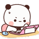 panda_hardworking Discord emoji