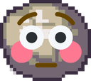 RockFlushed Discord emoji