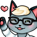 RaymondWaveHeart Discord emoji