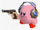kirbywithagun