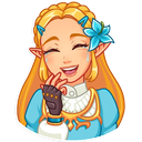 Zelda_Laughing Discord emoji