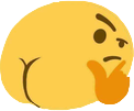 thinkBooty Discord emoji