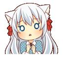 nh_gif_shironeko_scaredcry Discord Emoji