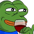 Pepe Wine pepewine Discord Emoji