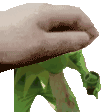 KermitPatCursed Discord emoji