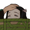 neko_nezuko_blush Discord emoji