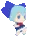 UDUbluehaireddance