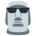 moyaisunglasses Discord emoji