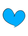 BabyBlueHeart Discord Emoji