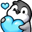 PenguHeartBlu