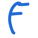 5796blueletterf Discord Emoji