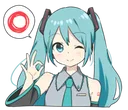 Miku Ok Discord Emoji