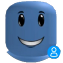 Winning_Smile_Blue_ROBLOX_Guy Discord emoji