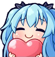 kuro_baby_blue_love Discord emoji