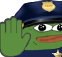 Pepe Cop Discord Emoji