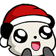 Panda_AdmireHat Discord emoji
