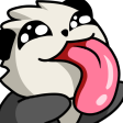 panda_lick Discord emoji