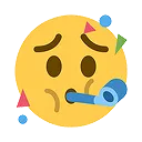 partying_worried Discord Emoji