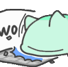 Item Cyan Cat Work Discord Emoji