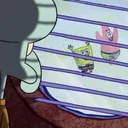 squidwardlookingoutthewindow