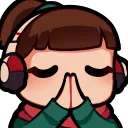 LofiGirlPray Discord Emoji