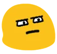 blobglareflipped Discord Emoji