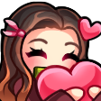 nezuko_heart Discord emoji