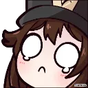 sad_hu_tao Discord Emoji