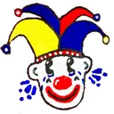 StickerHAHAClown