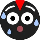EmojiDarkieScared
