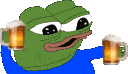 PepeDanceBeer Discord emoji