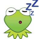 KermitEmojiSleep Discord emoji