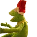 KermitChristmasHat