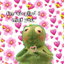 KermitLoveBlush Discord emoji