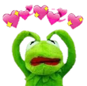 KermitLoveHeartPose Discord emoji