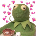 KermitLoveTea Discord emoji